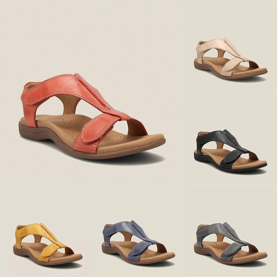 RINAH | ORTHOPEDISCHE LEREN SANDALEN